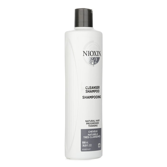 Nioxin Derma Purifying System 2 Cleanser Shampoo (שיער טבעי, הדלדלות מתקדמת) שמפו 500ml/16.9ozProduct Thumbnail