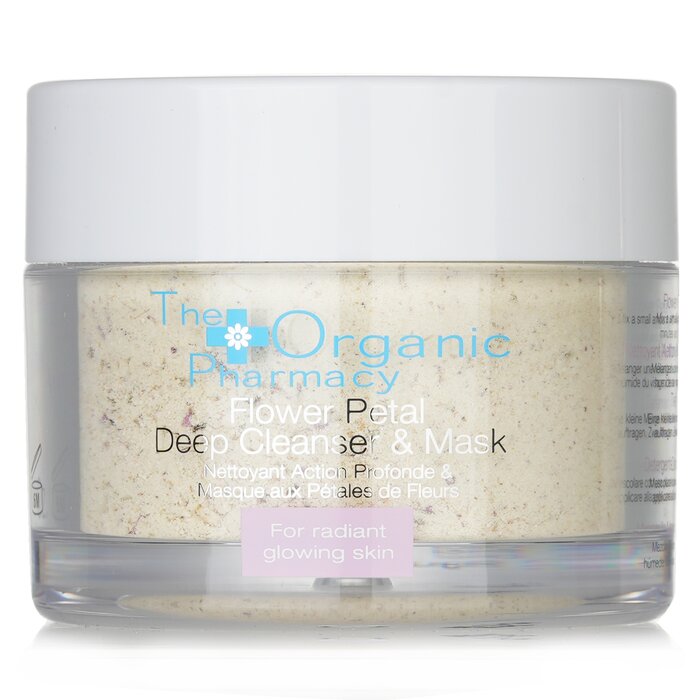 The Organic Pharmacy Flower Petal Deep Cleanser & Mask - para uma pele radiante e brilhante 60g/2.14ozProduct Thumbnail