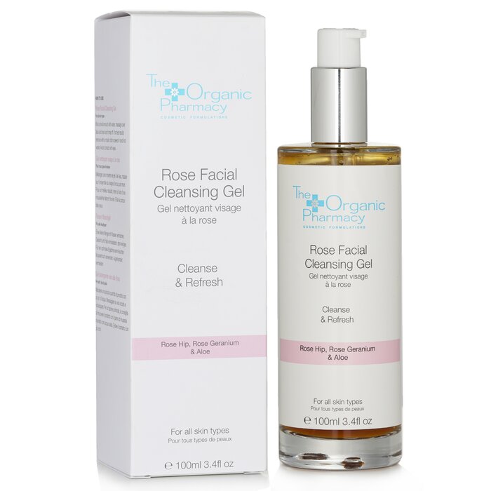The Organic Pharmacy Żel do mycia twarzy Rose Facial Cleansing Gel 100ml/3.4ozProduct Thumbnail