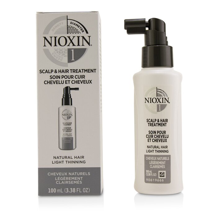 Nioxin 理安善  3D護髮精華 1 (原生髮質, 輕度稀疏) 100ml/3.38ozProduct Thumbnail