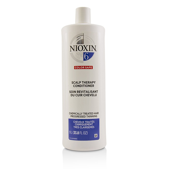 Nioxin Odżywka do włosów Density System 6 Scalp Therapy Conditioner (Chemically Treated Hair, Progressed Thinning, Color Safe) 1000ml/33.8ozProduct Thumbnail