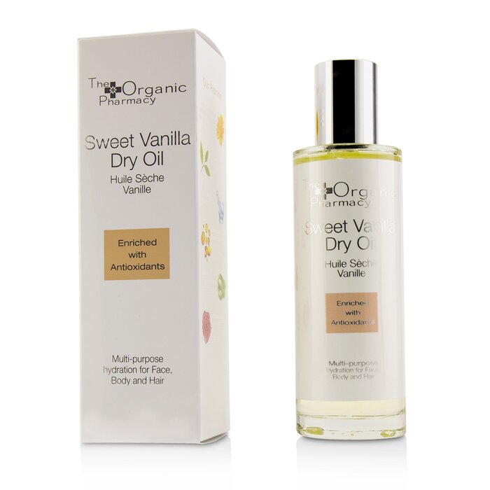 The Organic Pharmacy Sweet Vanilla Dry Oil - Multi-use For Face, Body & Hair 100ml/3.4ozProduct Thumbnail