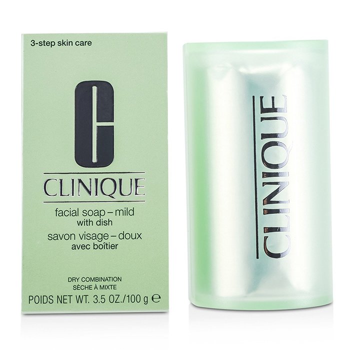 クリニーク Clinique Facial Soap - Mild (With Dish) 100g/3.5ozProduct Thumbnail