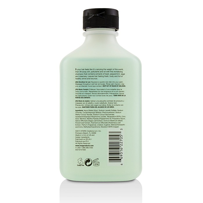 MOP  Modern Organic Products 羅勒薄荷賦活洗髮精(中性至油性髮質) MOP Basil Mint Revitalizing Shampoo(For Normal to Oily Hair) 250ml/8.45ozProduct Thumbnail