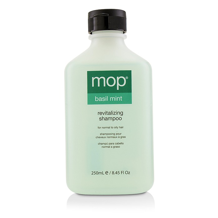 MOP Szampon do włosów MOP Basil Mint Revitalizing Shampoo (For Normal to Oily Hair) 250ml/8.45ozProduct Thumbnail