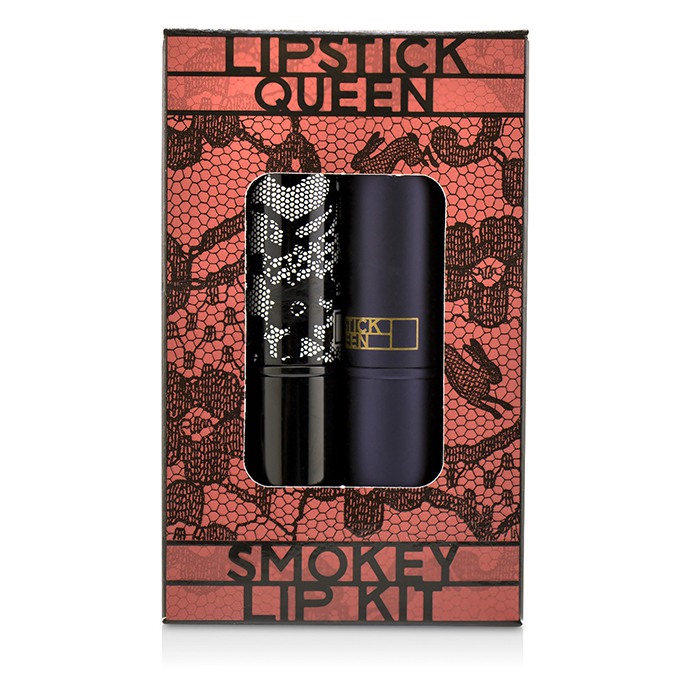 リップスティック クィーン Lipstick Queen Smokey Lip Kit ( Black Lace Rabbit & Bright Natural Sinner) 2x3.5g/0.12ozProduct Thumbnail