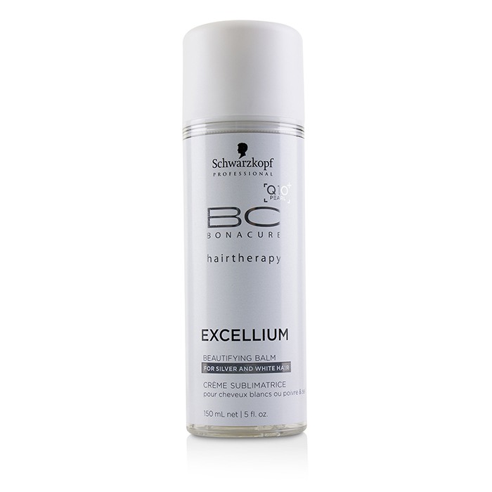 Schwarzkopf BC Excellium Q10+ Pearl Beautifying Balm - For Silver and White Hair (Exp. Date: 08/2018) 150ml/5ozProduct Thumbnail