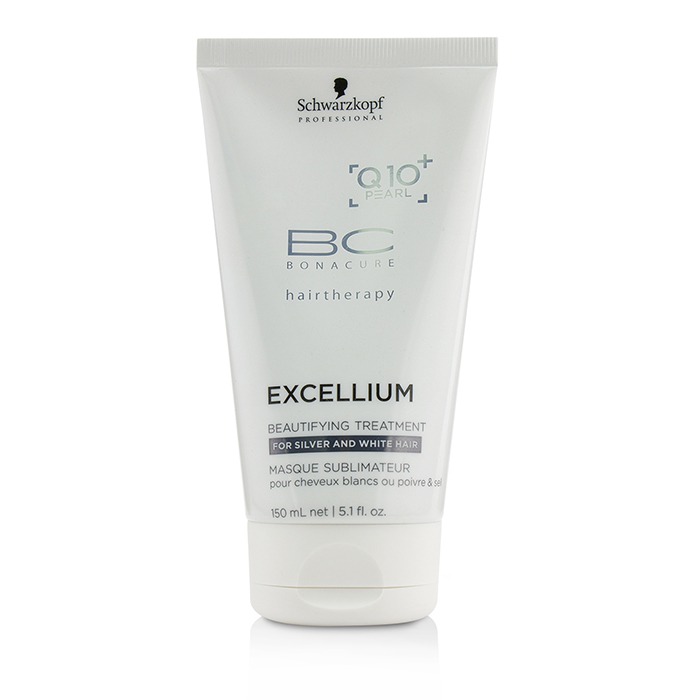 Schwarzkopf 施華蔻 金緻柔潤珍采護髮膜 BC Excellium Q10+ Pearl Beautifying Treatment (銀髮適用) 150ml/5ozProduct Thumbnail