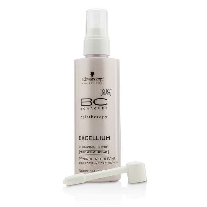 Schwarzkopf BC Excellium Q10+ Collagen Plumping Tonic (For Fine Mature Hair) 100ml/3.38ozProduct Thumbnail