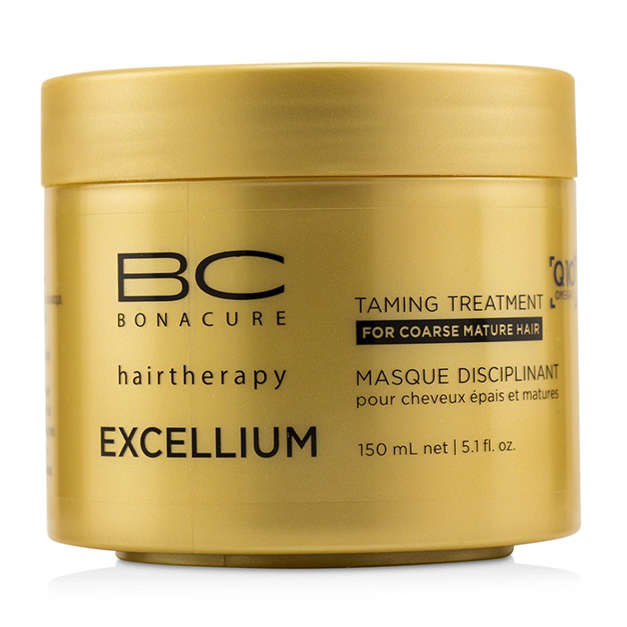 Schwarzkopf 施華蔻  BC Excellium Q10+ Omega 3 Taming Treatment (For Coarse Mature Hair) 150ml/5.1ozProduct Thumbnail
