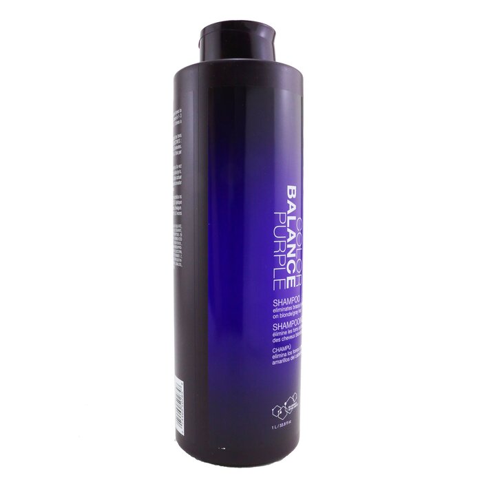 Joico Color Balance Purple Shampoo (Eliminates Brassy/Yellow Tones on Blonde/Gray Hair)  1000ml/33.8ozProduct Thumbnail