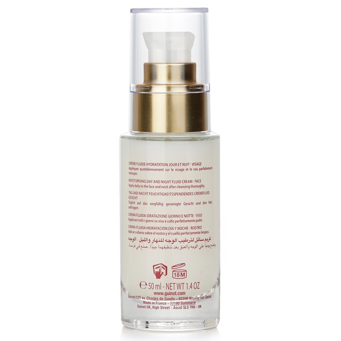 Guinot 維健美 保濕日夜液體面霜Hydrazone Moisturising Day And Night Fluid Cream For Face 50ml/1.4ozProduct Thumbnail