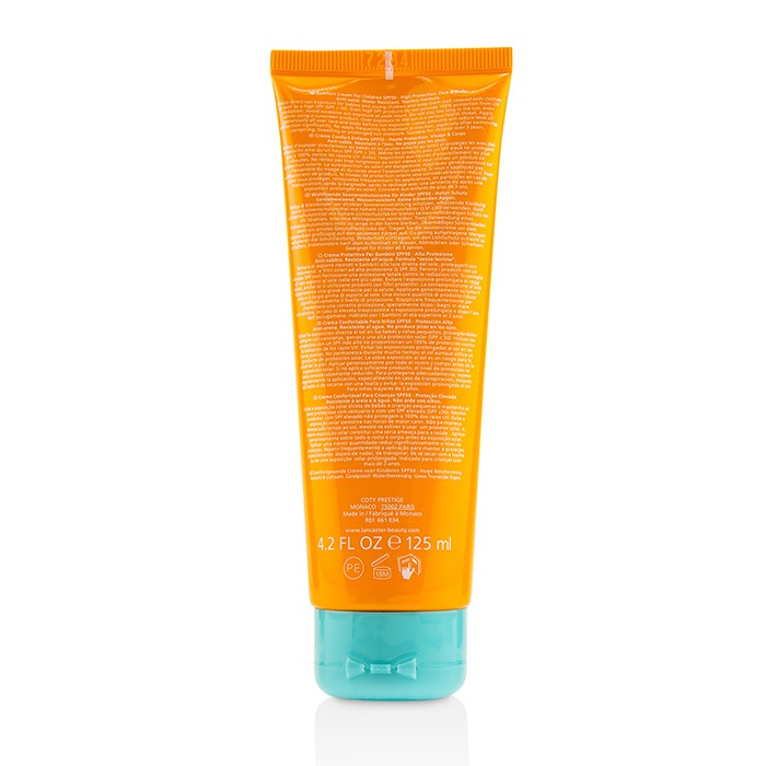 Lancaster Sun For Kids Comfort Cream (Wet Skin Application) SPF 50 קרם הגנה מהשמש לעור רטוב 125ml/4.2ozProduct Thumbnail