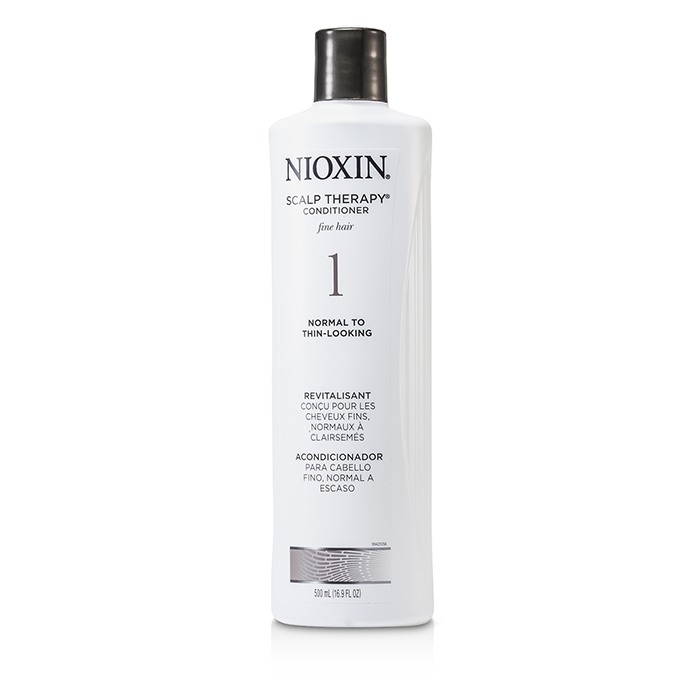 Nioxin System 1 Scalp Therapy Conditioner For Fine Hair, Normal to Thin-Looking Hair 500ml/16.9ozProduct Thumbnail