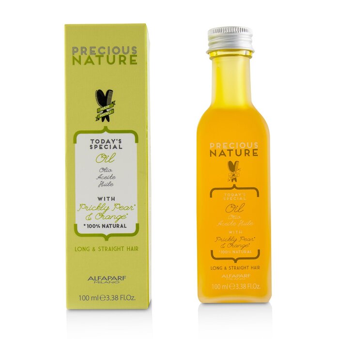 AlfaParf Precious Nature Today's Special Oil with Prickly Pear & Orange (Long & Straight Hair) שמן לשיער ארוך וישר 100ml/3.38ozProduct Thumbnail