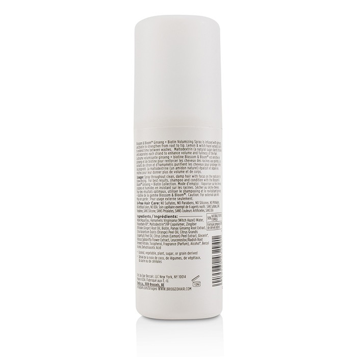Briogeo Spray zwiększający objętość włosów Blossom & Bloom Ginseng + Biotin Volumizing Spray 147ml/5ozProduct Thumbnail