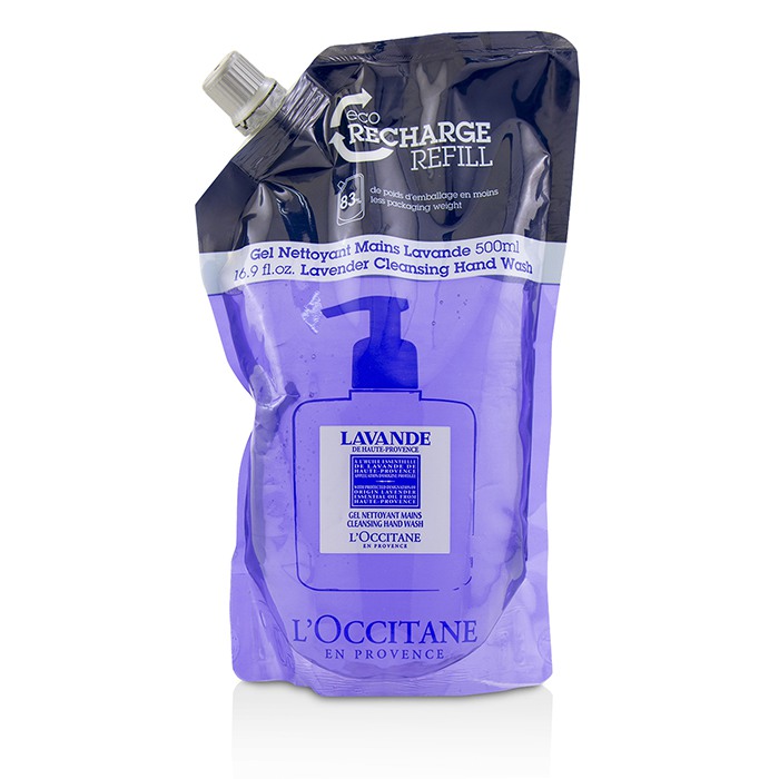 L'Occitane Lanvender Cleansing Hand Wash (Eco-Refill) 500ml/16.9ozProduct Thumbnail