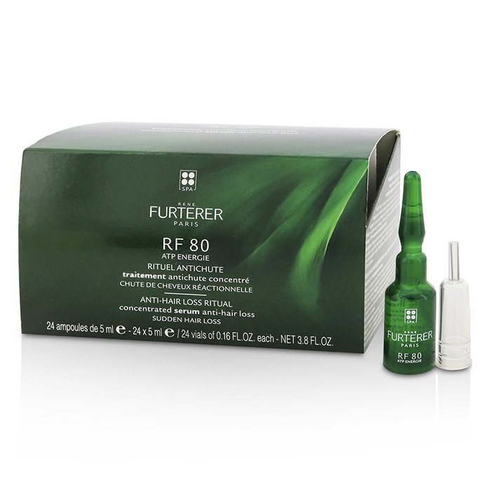 馥绿德雅 Rene Furterer RF 80 ATP Energie Anti-Hair Loss Ritual Concentrated Serum (Sudden Hair Loss) 24x5ml/0.16ozProduct Thumbnail