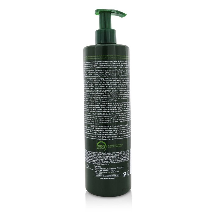 Rene Furterer 馥綠德雅 (萊法耶)(荷那法蕊) Curbicia Purifying Ritual Normalizing Lightness Shampoo - Scalp Prone to Oiliness (Salon Product) 600ml/20.2ozProduct Thumbnail