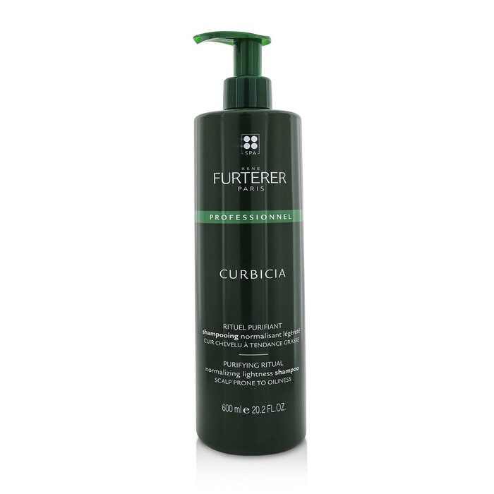 Rene Furterer Curbicia Purifying Ritual Normalizing Lightness Shampoo - Scalp Prone to Oiliness (Salon Product) 600ml/20.2ozProduct Thumbnail