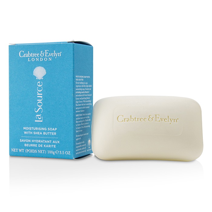 Crabtree & Evelyn La Source Moisturising Soap with Shea Butter 100g/3.5ozProduct Thumbnail