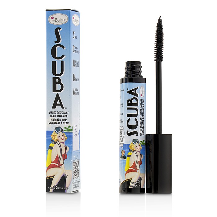 TheBalm 保濕黑色睫毛膏 Scuba Water Resistant Black Mascara 9.8ml/0.33ozProduct Thumbnail