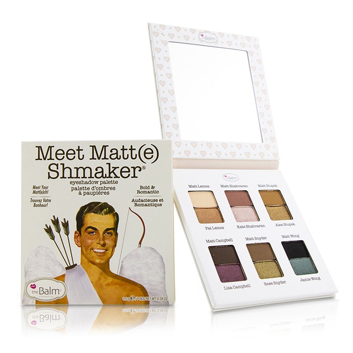 TheBalm Meet Matt(e) Shmaker Eyeshadow Palette פלטת צלליות 9.6g/0.34ozProduct Thumbnail