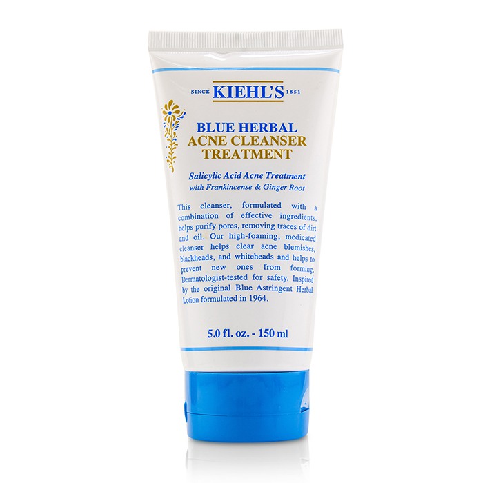 Kiehl's Blue Herbal Acne Cleanser Treatment 150ml/5ozProduct Thumbnail