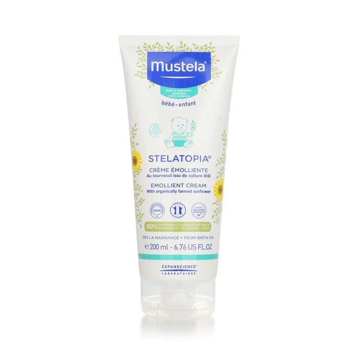Mustela Stelatopia Emollient Cream - For Atopic-Prone Skin 200ml/6.76ozProduct Thumbnail
