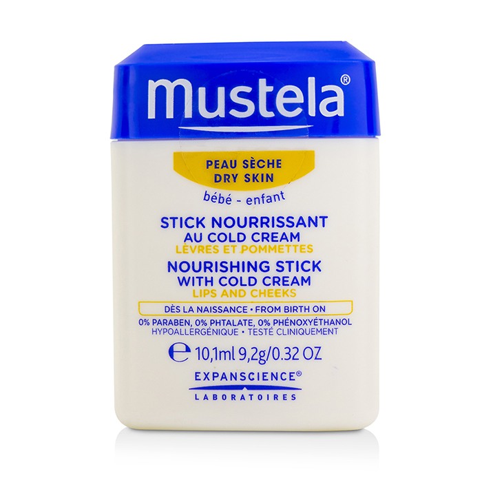 Mustela แท่งบำรุงด้วยครีมเย็น (ริมฝีปากและแก้ม) - สำหรับผิวแห้ง 9.2g/0.32ozProduct Thumbnail