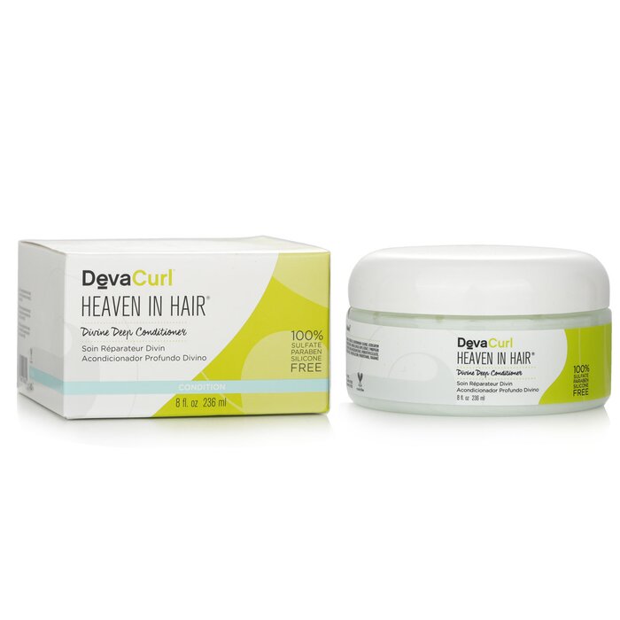DevaCurl Heaven In Hair (Divine Deep Conditioner - For All Curl Types) מרכך לכל סוגי התלתלים 236ml/8ozProduct Thumbnail