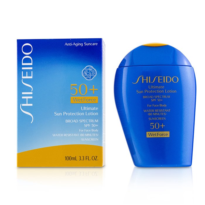 Shiseido WetForce Солнцезащитный Лосьон для Лица и Тела SPF 50+ 100ml/3.3ozProduct Thumbnail