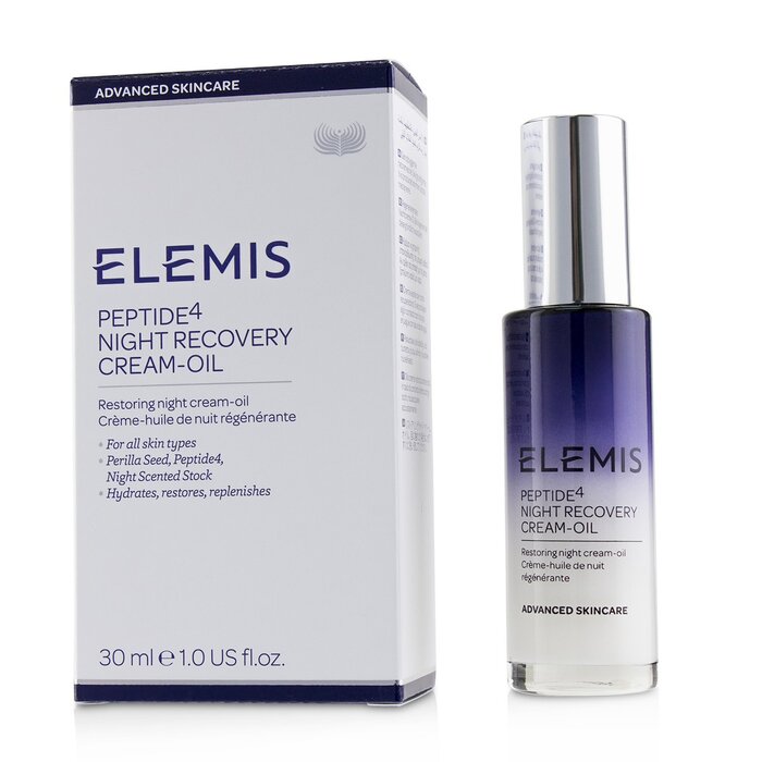 Elemis Peptide4 Night Recovery Cream-Oil קרם - שמן ללילה 30ml/1ozProduct Thumbnail