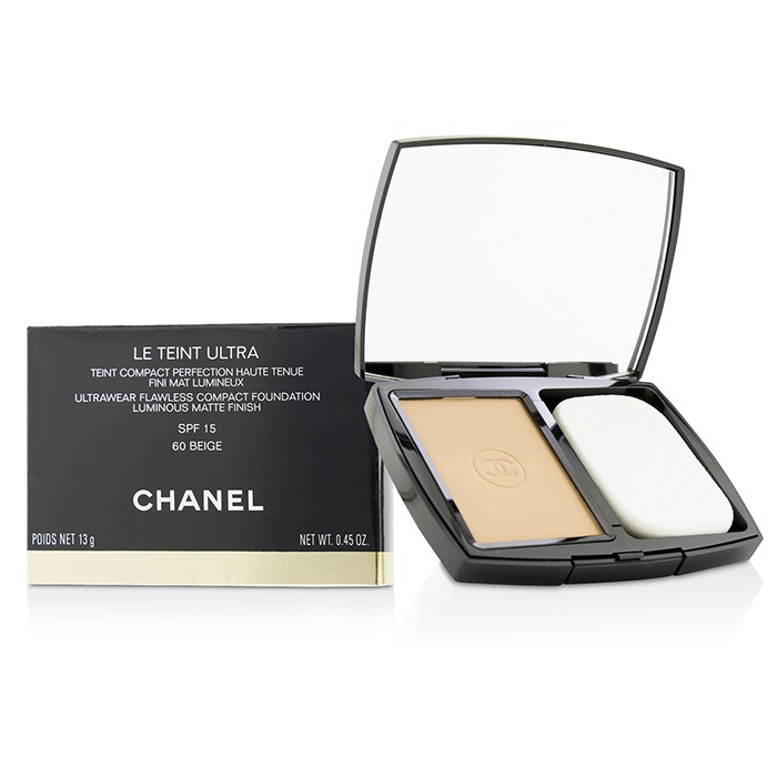 Chanel - Le Teint Ultra Ultrawear Flawless Compact Foundation Luminous  Matte Finish SPF15 13g/0.45oz - Foundation & Powder, Free Worldwide  Shipping