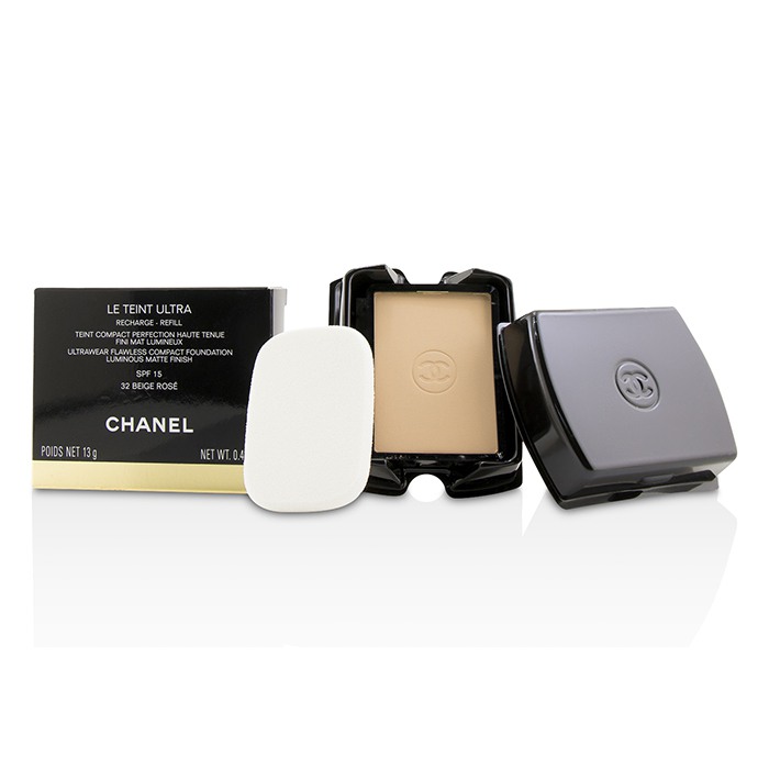 Chanel Le Teint Ultra Ultrawear Flawless Compact Foundation Luminous Matte Finish SPF15 Refill 13g/0.45ozProduct Thumbnail