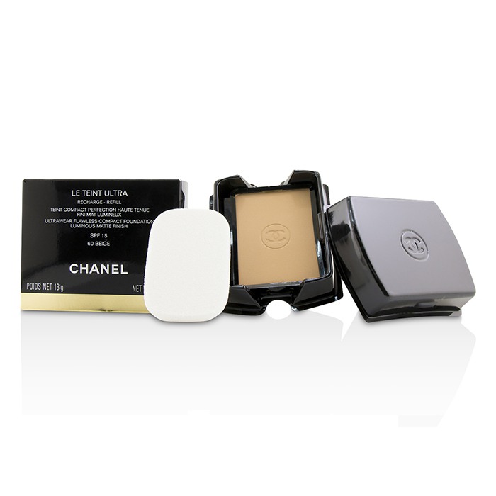 Chanel Le Teint Ultra Ultrawear Base Luminosa Compacta Perfecta de Acabado Mate SPF15 Repuesto 13g/0.45ozProduct Thumbnail