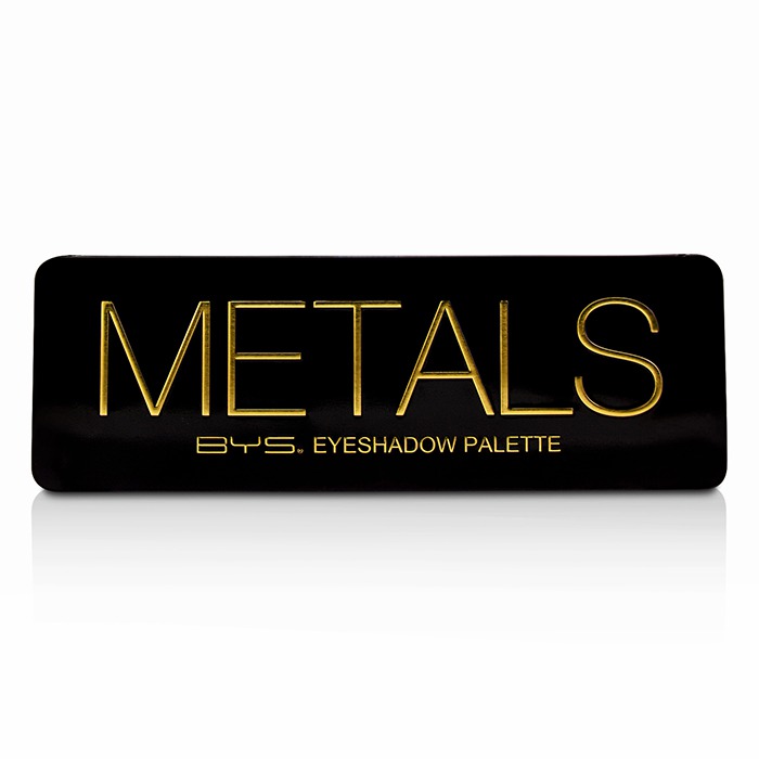 BYS 眼影盤 (12x 眼影, 2x 妝刷) – Metals 12g/0.42ozProduct Thumbnail
