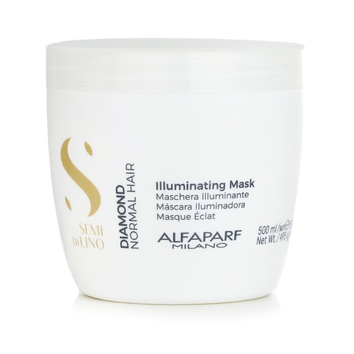 AlfaParf Semi Di Lino Diamond Illuminating Mask (Normal Hair) 500ml/17.4ozProduct Thumbnail