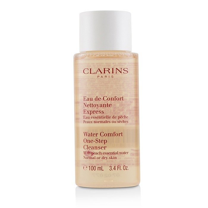 Clarins Water Comfort One-Step Cleanser With Peach Essential Water - קלינסר לעור רגיל או יבש 100ml/3.4ozProduct Thumbnail