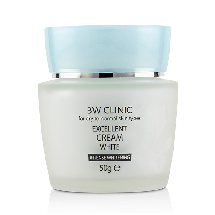 3W Clinic Excellent White Crema (Blanqueadora Intensiva) - Para Tipos de Piel Seca a Normal 50g/1.7ozProduct Thumbnail