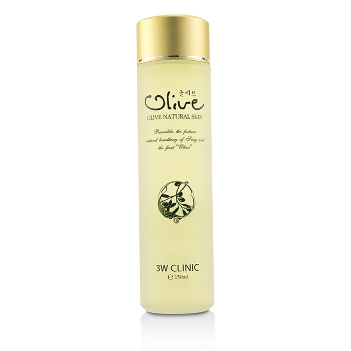 3W Clinic Żel do mycia twarzy Olive Natural Skin 150ml/5ozProduct Thumbnail