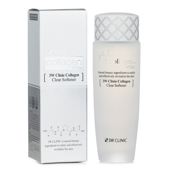 3W Clinic 膠原蛋白嫩白化妝水Collagen White Clear Softener 150ml/5ozProduct Thumbnail