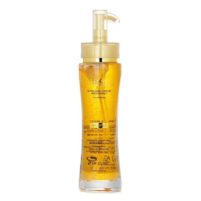 3W Clinic Collagen & Luxury Gold Revitalizing Comfort Gold Essence אסנס זהב 150ml/5.07ozProduct Thumbnail