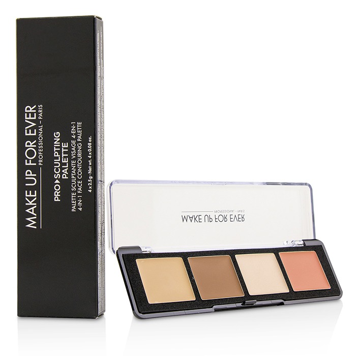Make Up For Ever Paleta do makijażu Pro Sculpting Palette 4 in 1 Face Contouring Palette 10g/0.32ozProduct Thumbnail