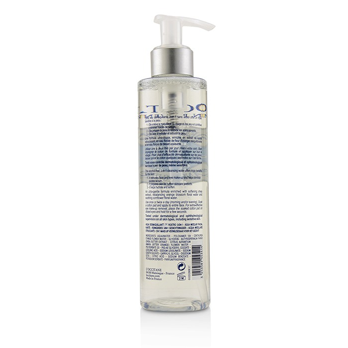L'Occitane Shea Enriched 3 in 1 Cleansing Water 200ml/6.7ozProduct Thumbnail