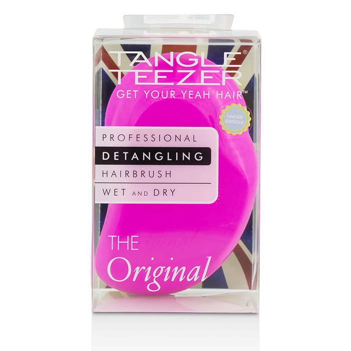 タングルティーザー Tangle Teezer ザ．オリジナル ディタングリング ヘア ブラシ # Pink Rebel ピンク （濡れ髪にも使える） 1pcProduct Thumbnail