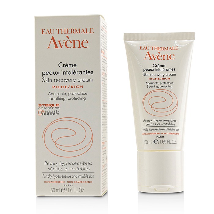 Avene Skin Recovery Rich Cream - For Dry Hypersensitive & Irritable Skin 50ml/1.6ozProduct Thumbnail