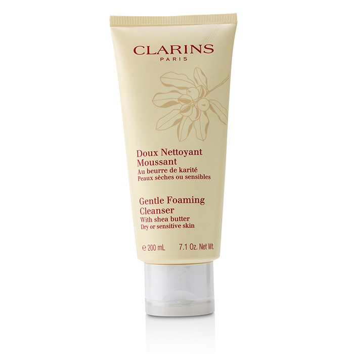 Clarins Gentle Foaming Cleanser with Shea Butter - Dry or Sensitive Skin (Limited Edition) 200ml/7.1ozProduct Thumbnail