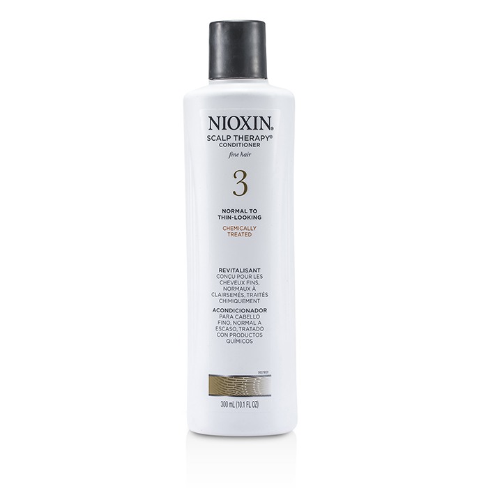 니옥신 Nioxin System 3 Scalp Therapy Conditioner For Fine Hair, Chemically Treated, Normal to Thin-Looking Hair 300ml/10.1ozProduct Thumbnail