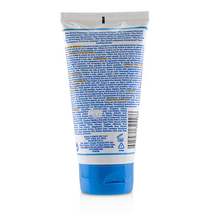 Kiehl's Blue Herbal Blemish Cleanser Treatment 150ml/5ozProduct Thumbnail